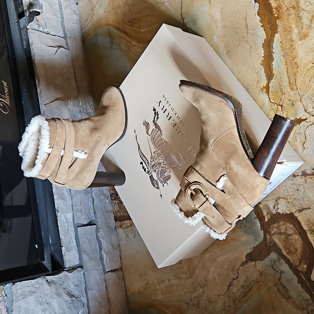 Authentic Burberry booties
